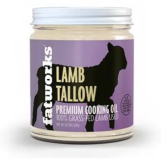 Grass Fed Lamb Tallow 7.5 OZ