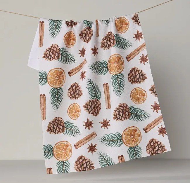 Simmer Pot Tea Towel - Holiday 2026