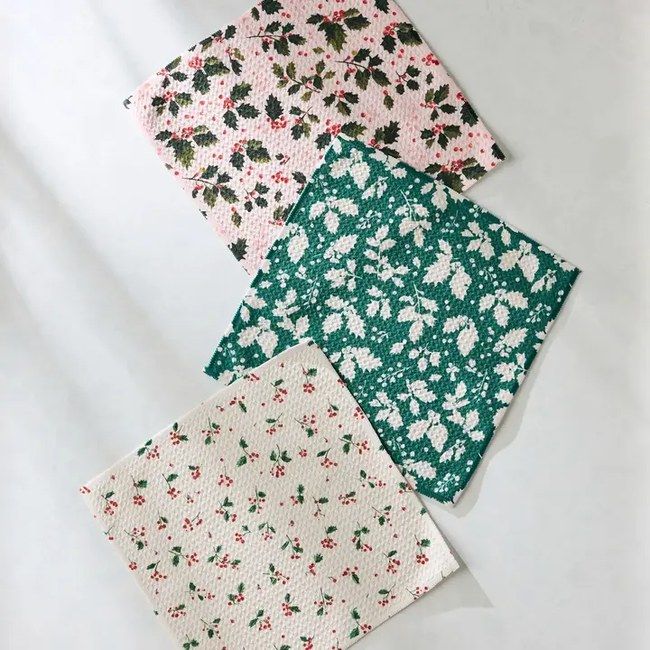 Hollyday Dishcloth Set