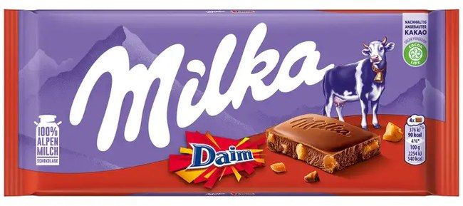 Milka &amp; Daim 100g (Germany)
