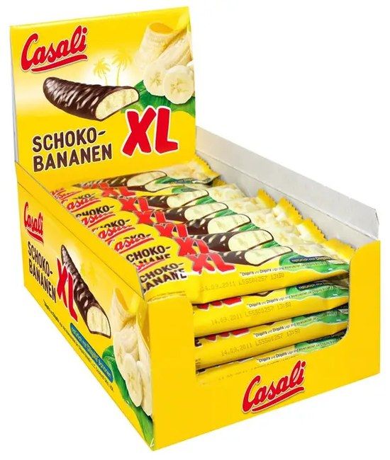 Casali XL Schoko Bananen Bars 22g (Austria)