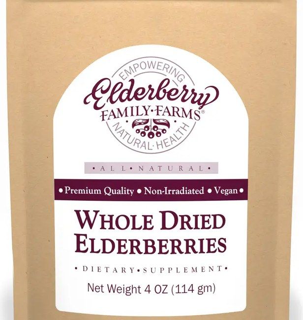 Whole Dried Elderberries