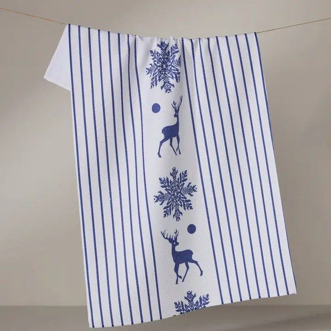 Nordic Stag Tea Towel