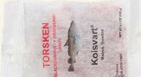 Torsken Raspberry &amp; Blackcurrant candy fish