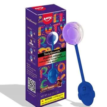 Tasty Sounds - Cola Lollipop, Spanish Music, 12ct