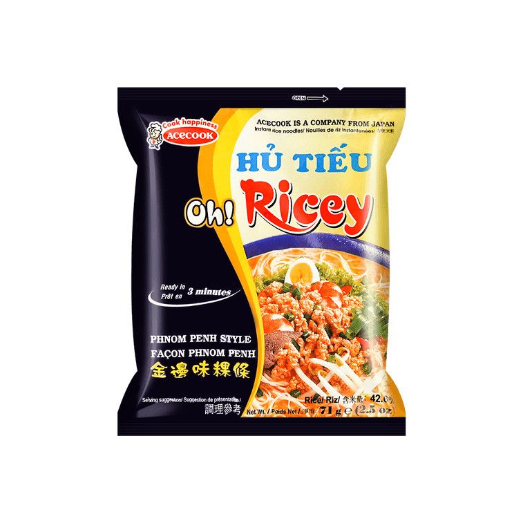 Oh! Ricey Phnom Penh Style Rice Noodles, 2.5 oz