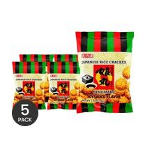 Himemaru Japanese Rice Crackers Soy Sauce Flavor, 3.45 oz