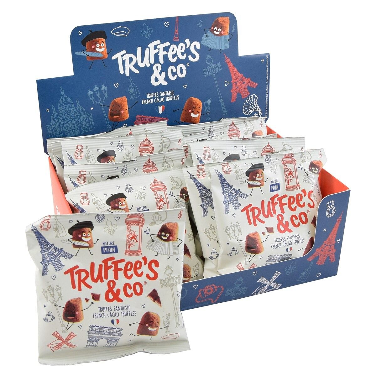Cocoa Powdered Original Frenchy Truffee's &amp; Co Display
