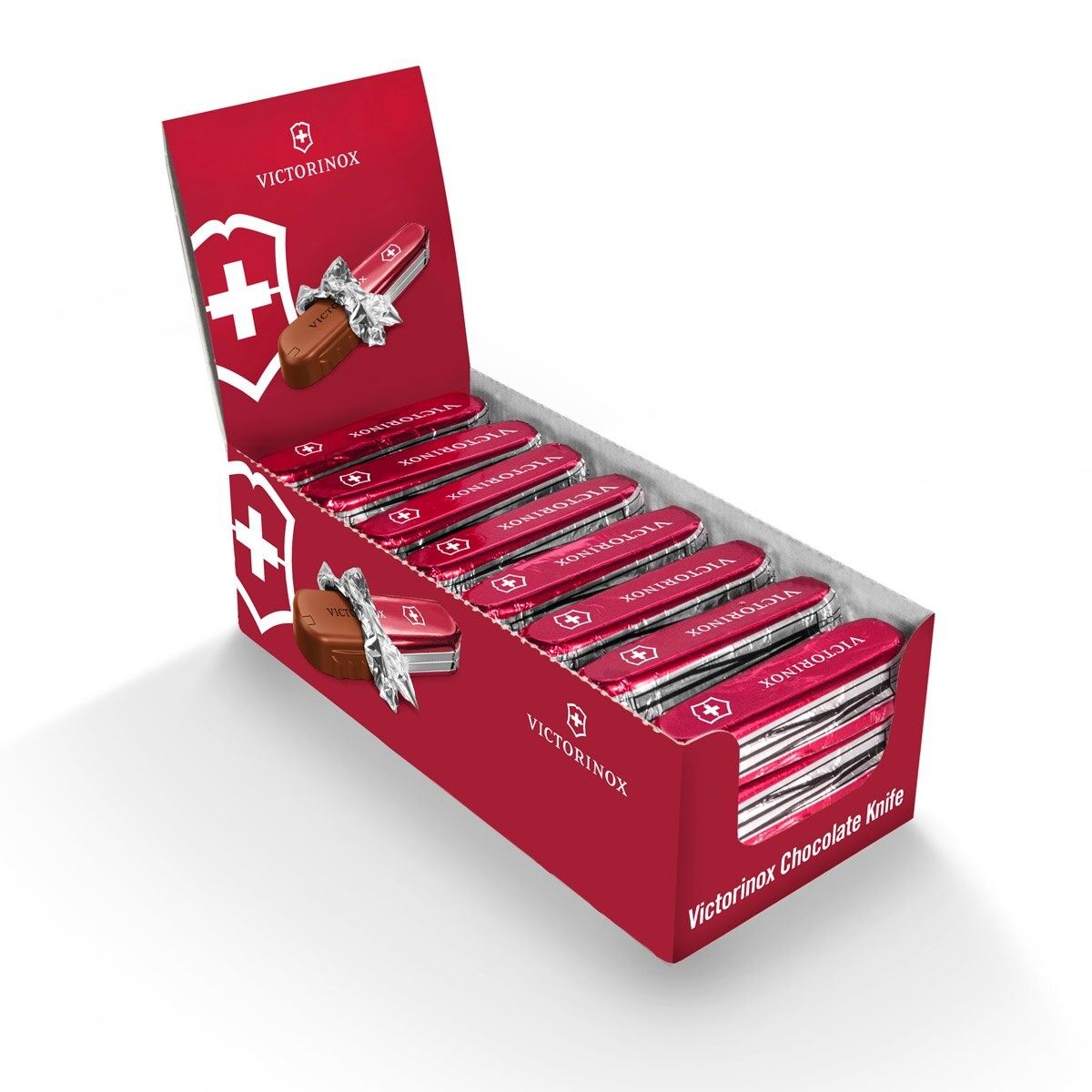 Chocolate Victorinox Individual Knives Display