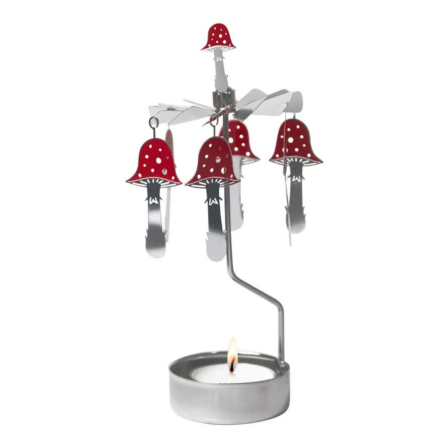 Mushroom Rotary Candleholder
