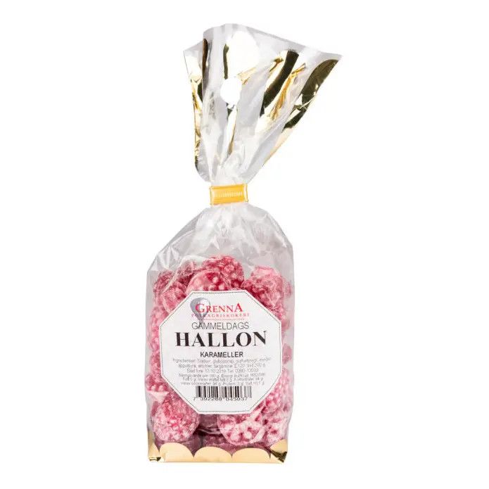Gammeldags Hallon (Old-fashioned Raspberry) Hard Candy