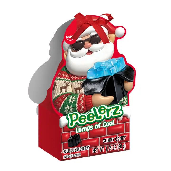 Peelerz Naughty or Nice Gummy Santa Gift Box, 1.76oz