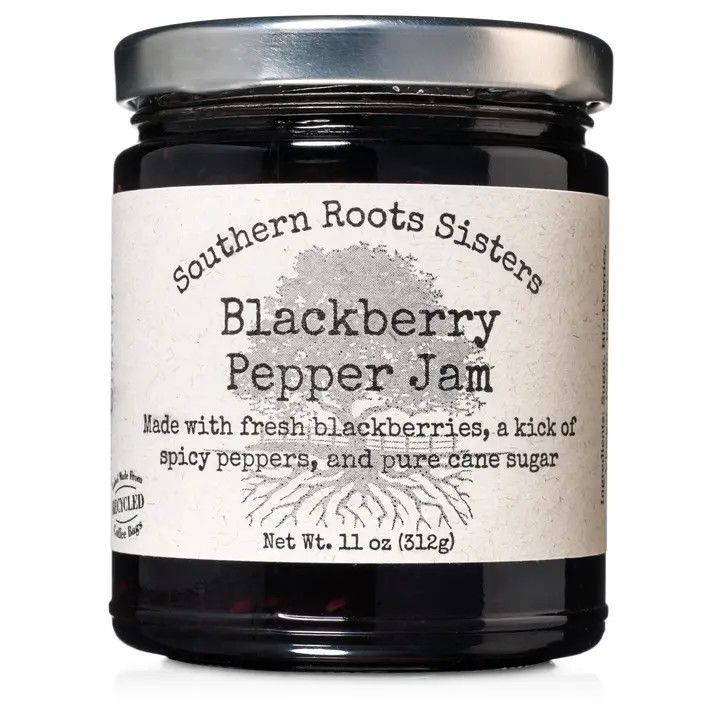 Blackberry Pepper Jam | Southern Roots Sisters