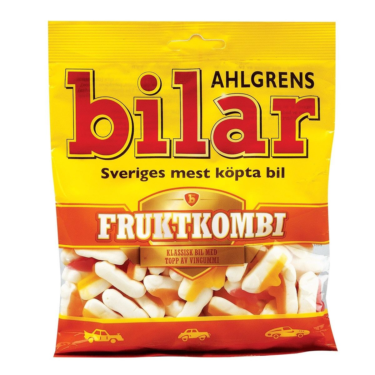 Ahlgrens Bilar Fruity Candy Cars Bag