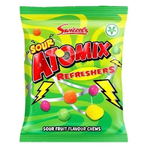 Swizzels Atomix Sour Refreshers 110g (UK) | Global Bite Co