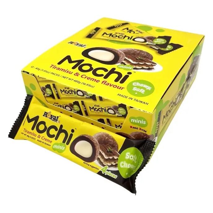 Royal Family Tiramisu Mochi Minis 40g (Taiwan) | Global Bite Co