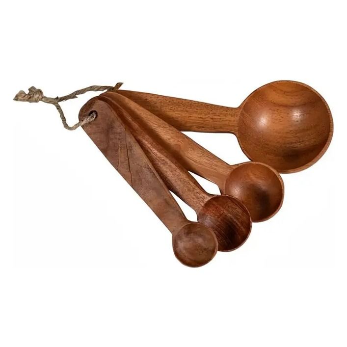 Wood Measuring Spoons * | Ten Thousand Villages