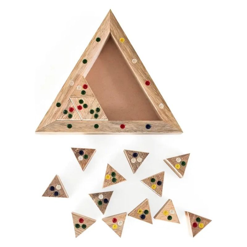 Triangle Puzzle Game * | Ten Thousand Villages