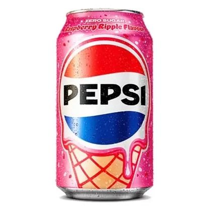 Pepsi Max Raspberry Ripple Zero Sugar 330ml (UK) | Global Bite Co