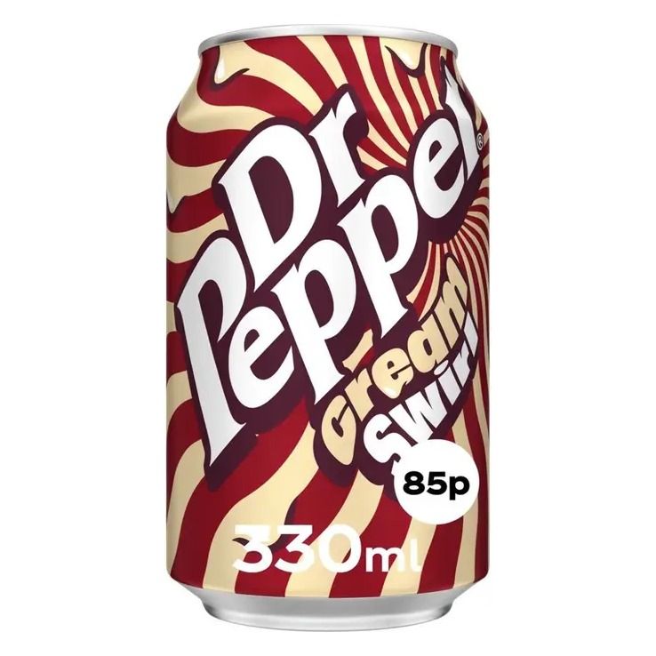 Dr. Pepper Cream Swirl 330ml (UK) | Global Bite Co