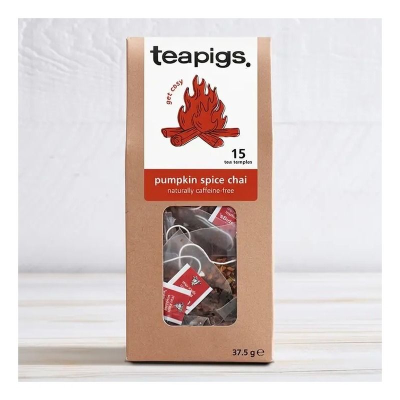 pumpkin spice chai tea - 15 temples | teapigs