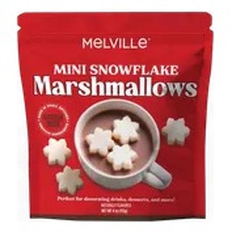 Mini Snowflake Marshmallows | Melville Candy Co.