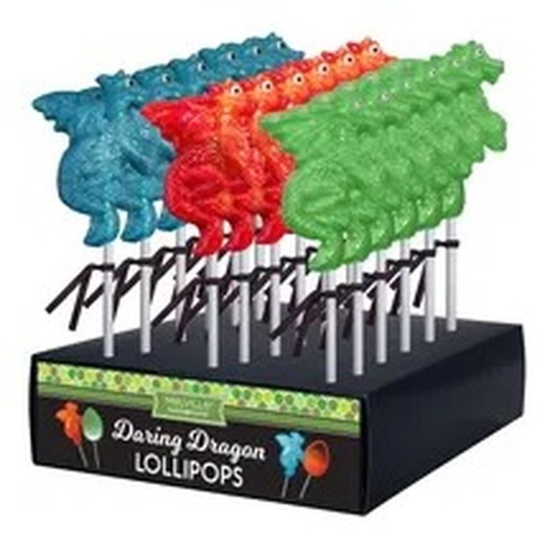 Dragon Glitter Lollipop - Assorted | Melville Candy Co.