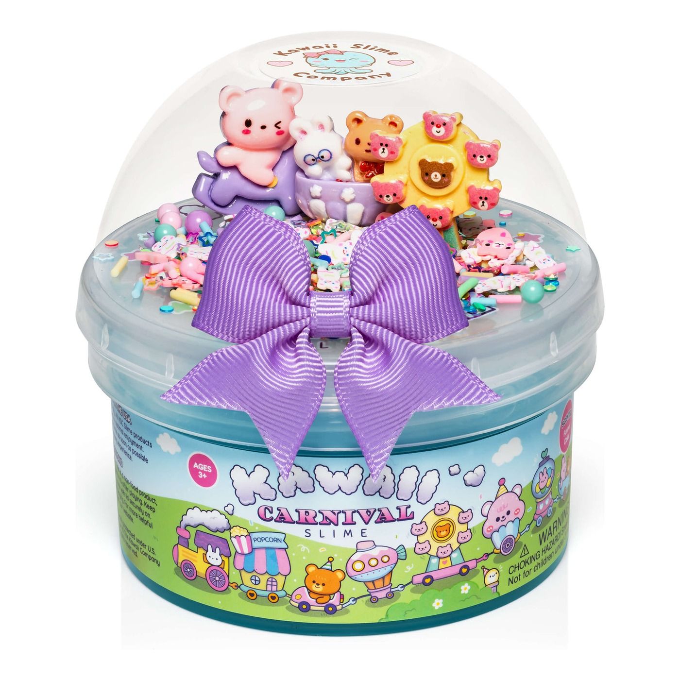 Kawaii Carnival Signature Dome™ Slime | Kawaii Slime Company