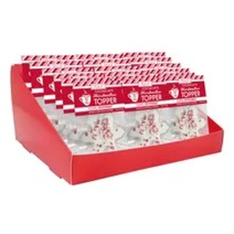 Peppermint Snowflake Marshmallow Topper | Melville Candy Co.