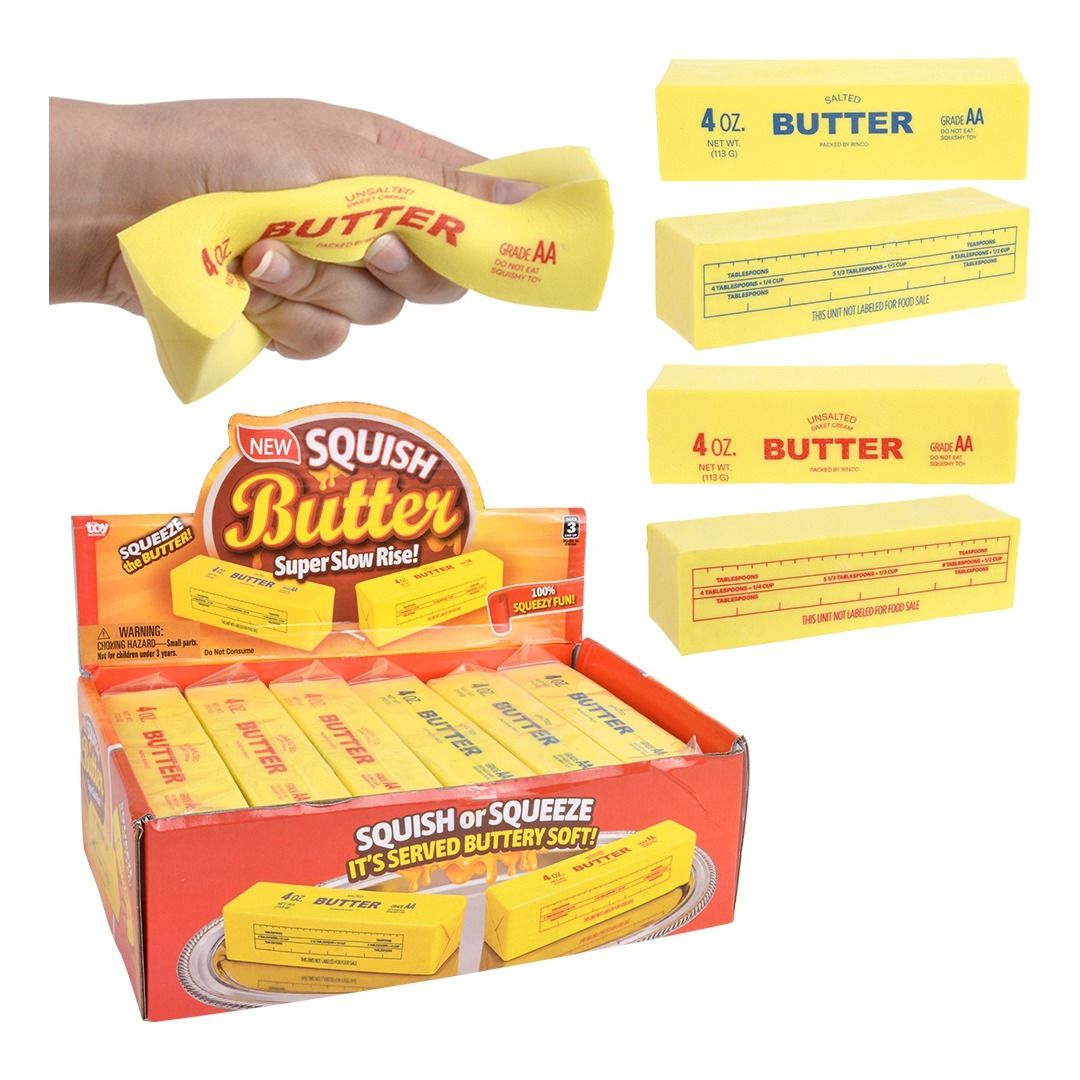 Squish Butter 5.3" | Toy Network