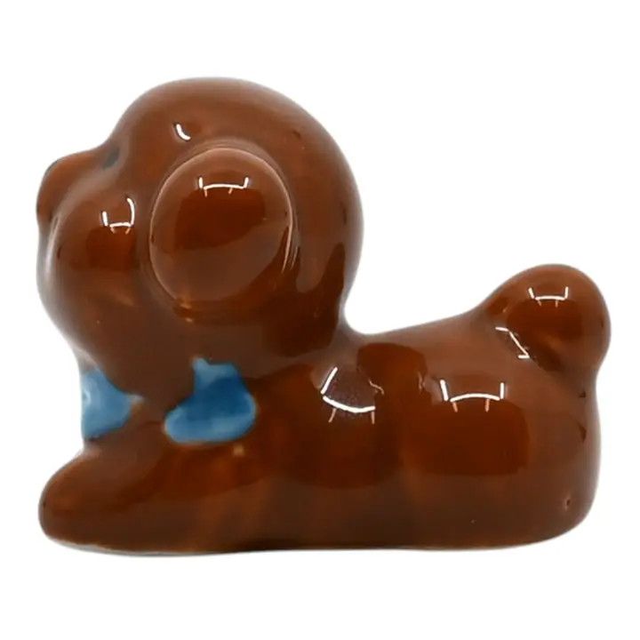Brown Puppy Chopsticks Rest 2"L | Urban Tokyo