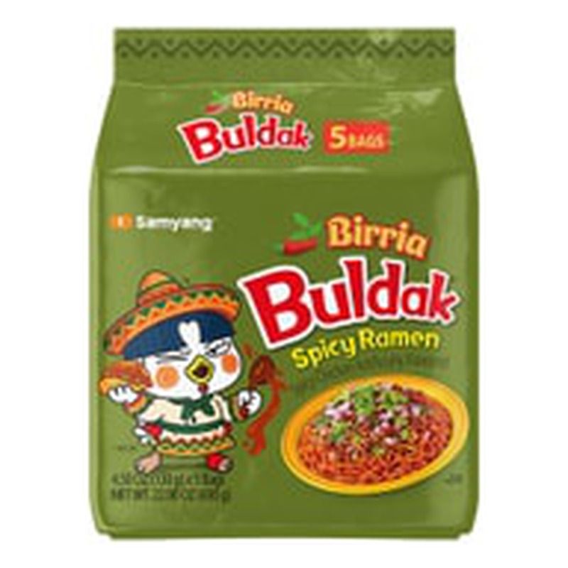 Birria Buldak Spicy Ramen, 4.58 oz
