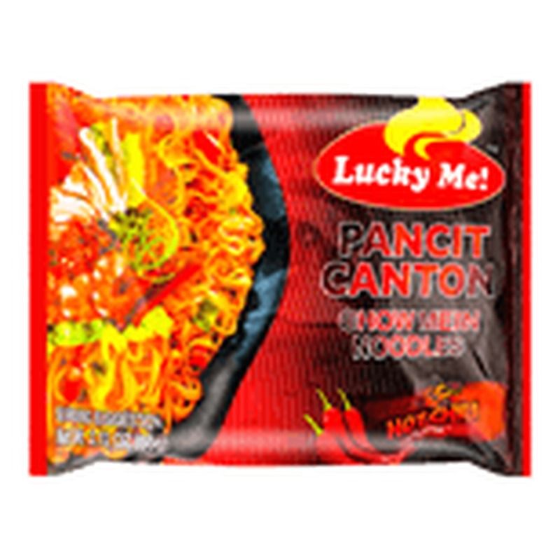 Lucky Me Instant Pancit Canton - Extra Hot Chili Chow Mein