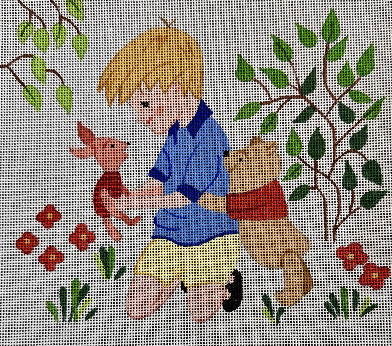 Christopher, Pooh, and Piglet