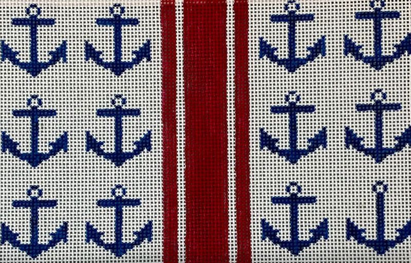Anchor Insert Red/Blue Stripe