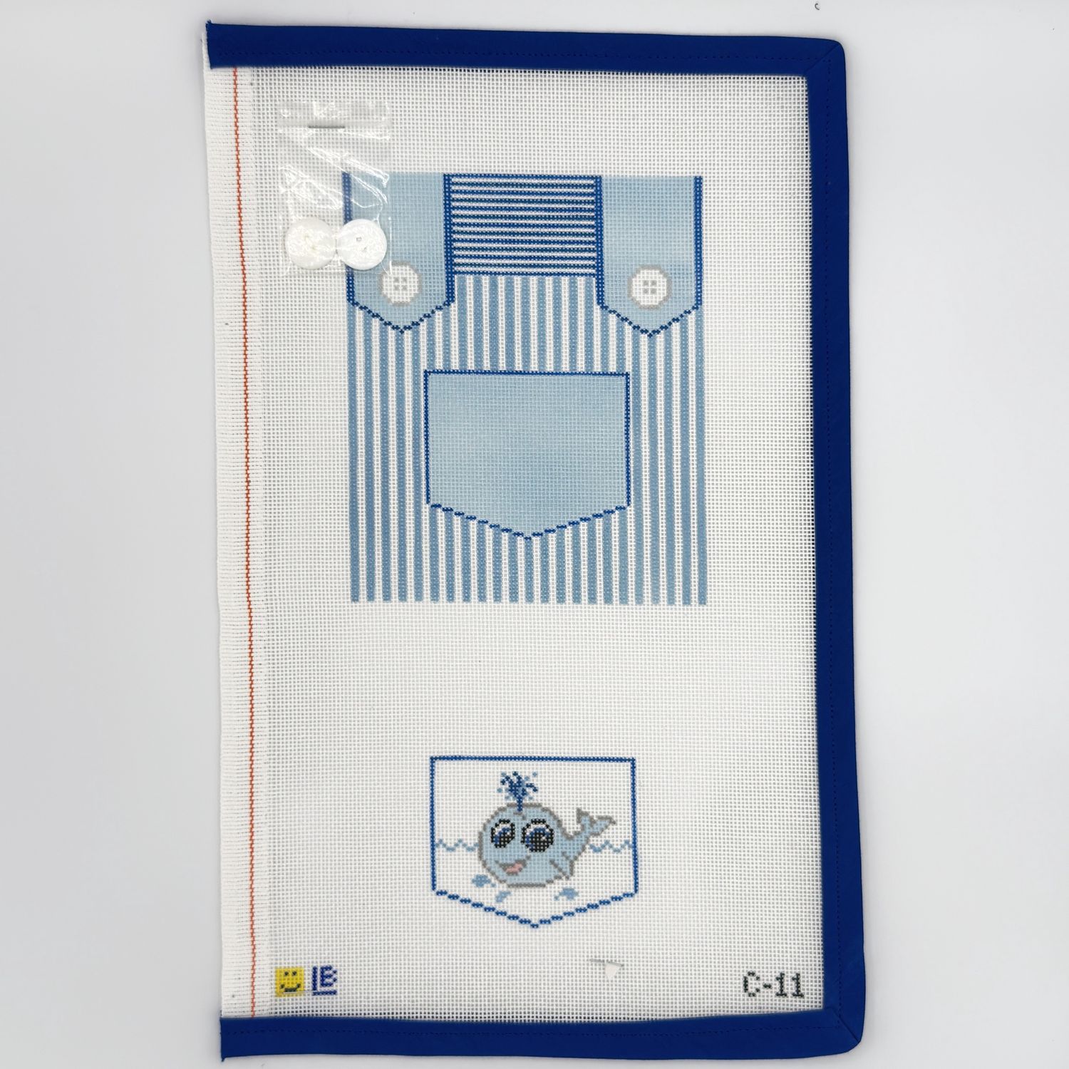 Overalls  Blue with Whale