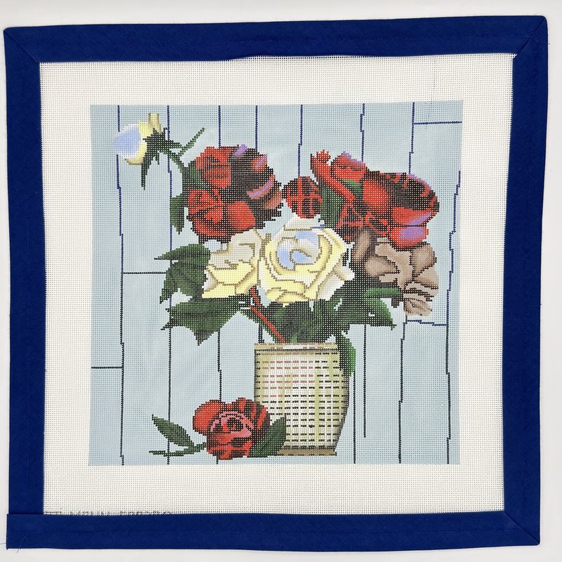 Roses, Small On Old Barnwood