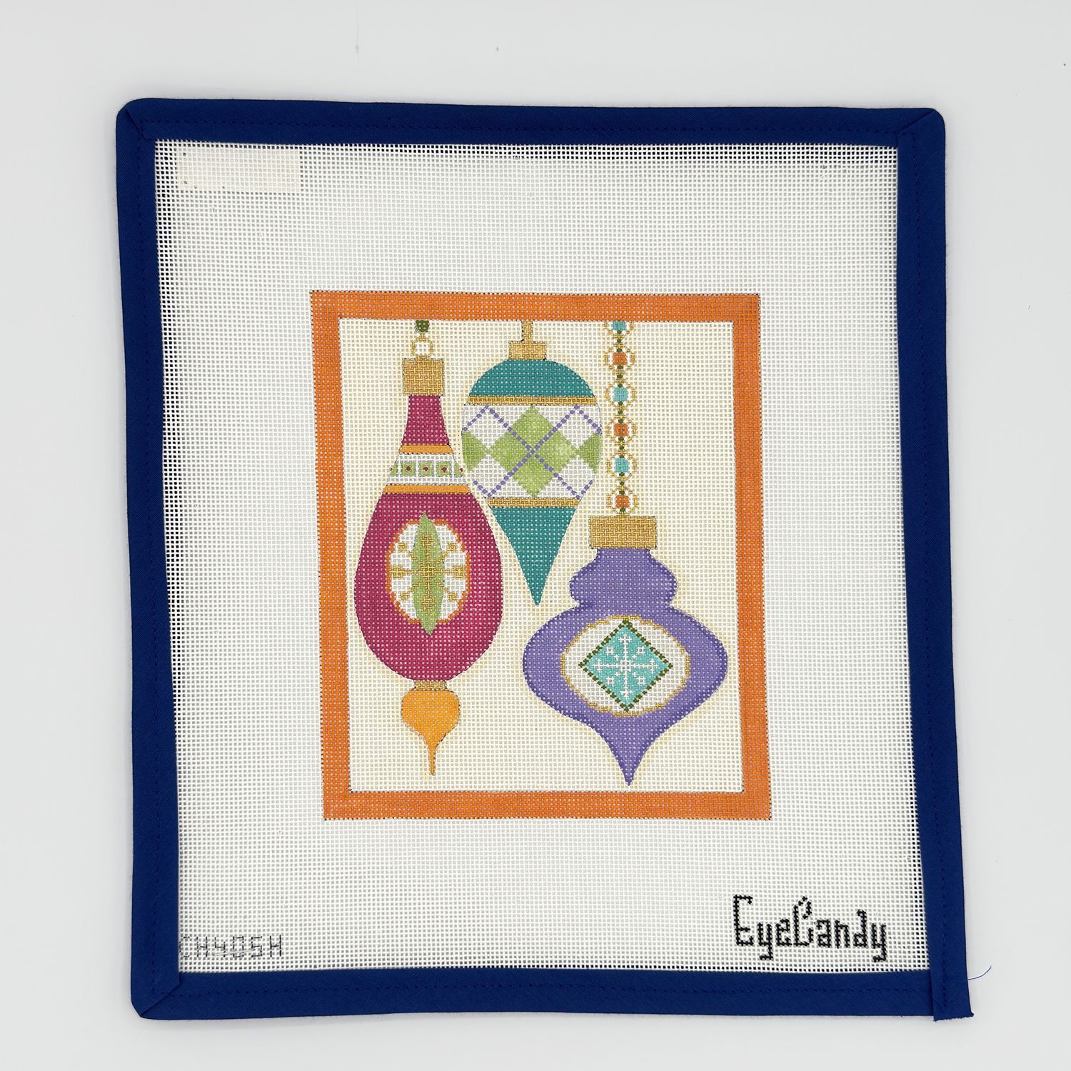 Mod Ornaments Orange Border