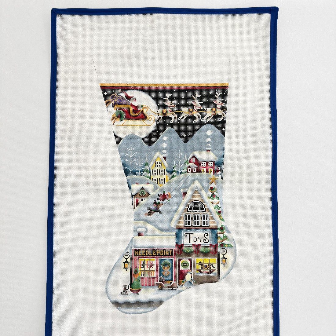Santa Sleigh Ride Stocking