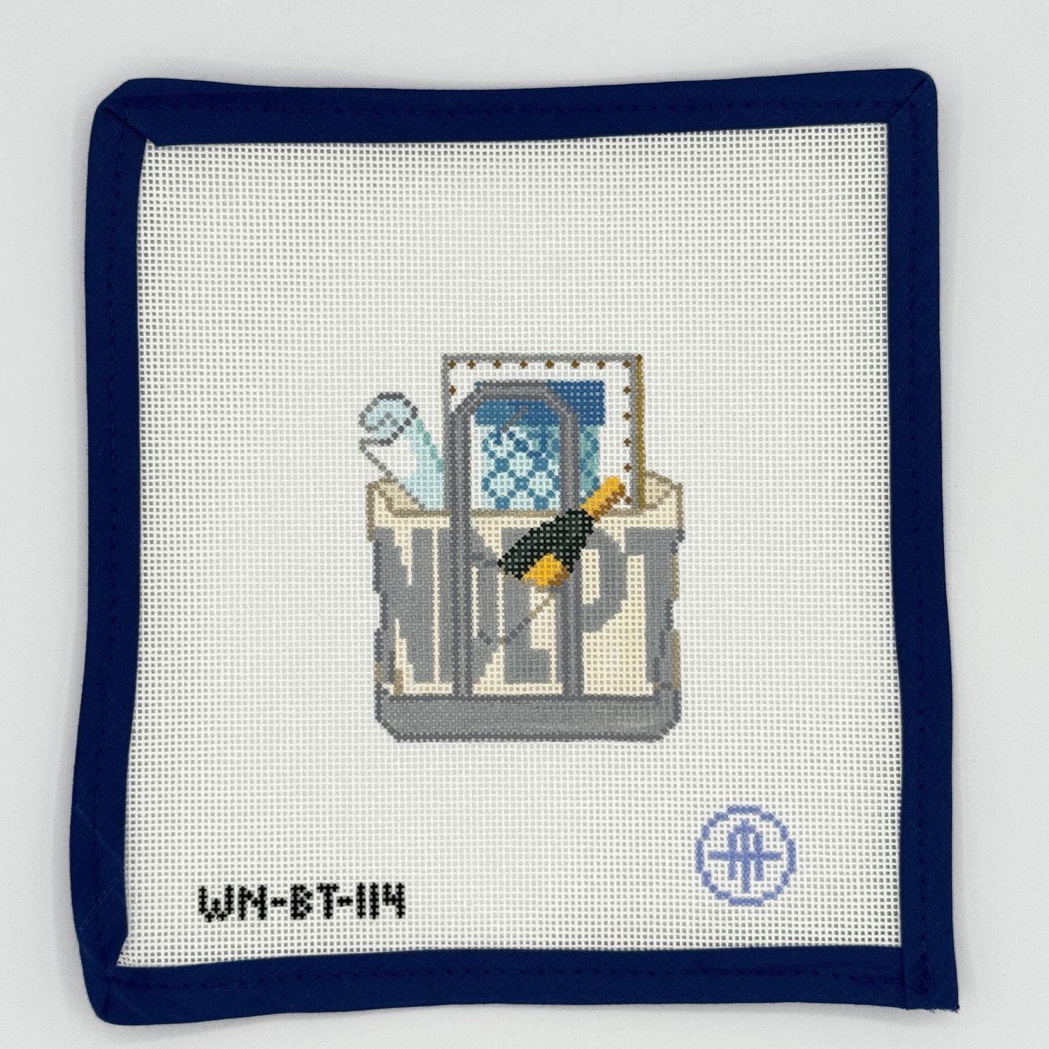 Needlepoint Boat Tote