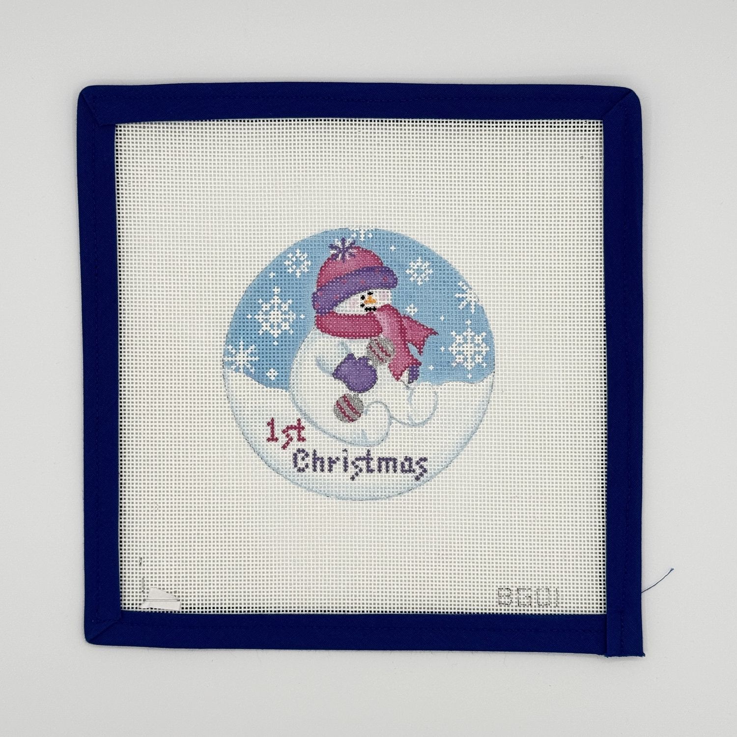 Baby&#39;s 1st Christmas Snowman