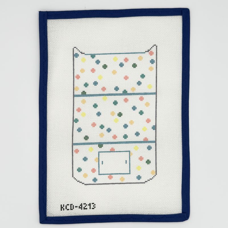 Trifold travel Case - Dots