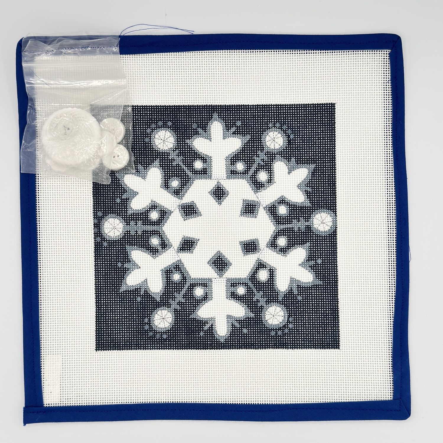 Snowflake w/Buttons