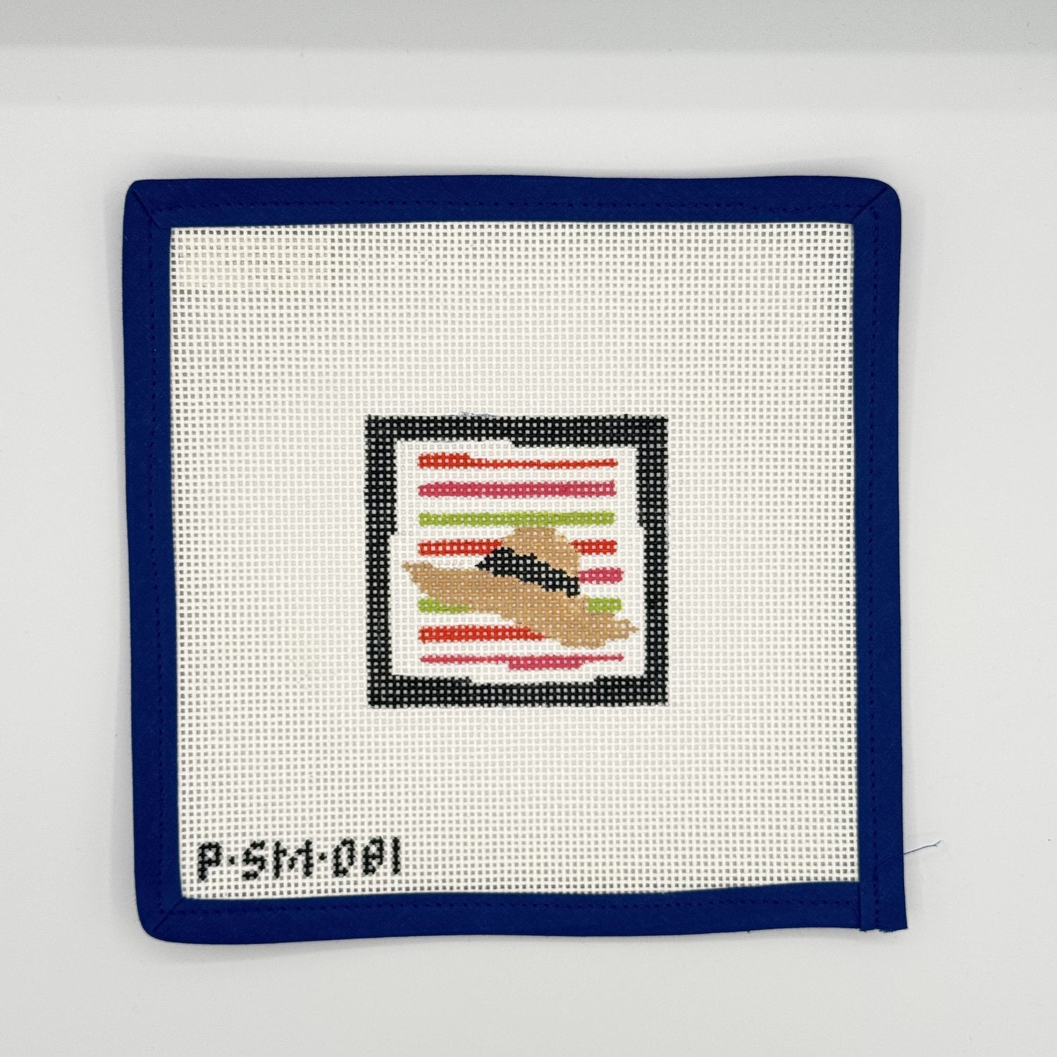 Straw Hat Multi Stripes