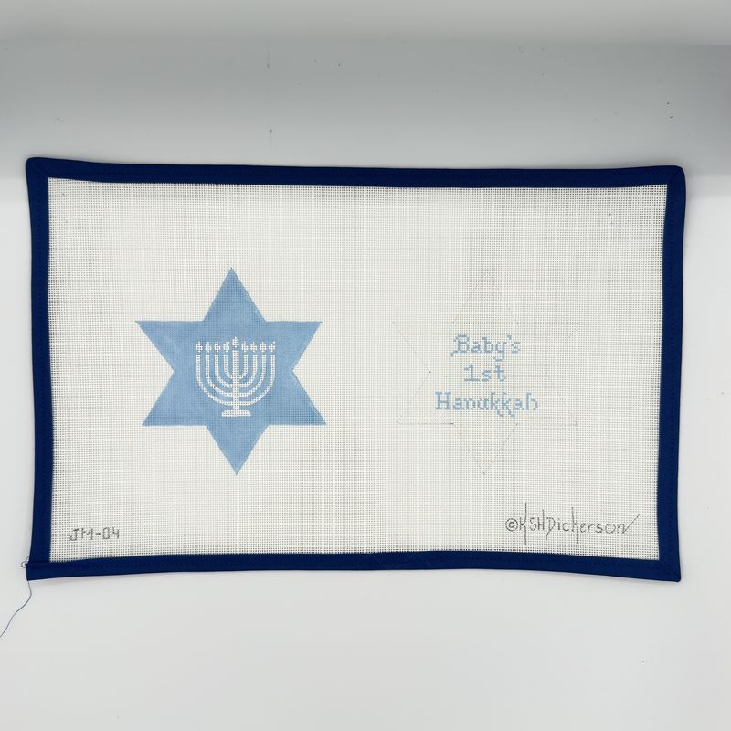 Baby&#39;s 1St Hannukah - Blue