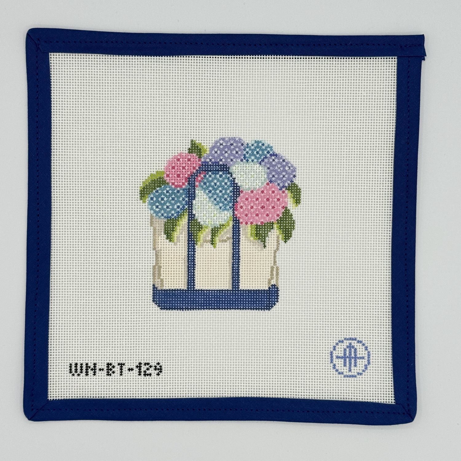 Blooming Hydrangea Boat Tote - Multi