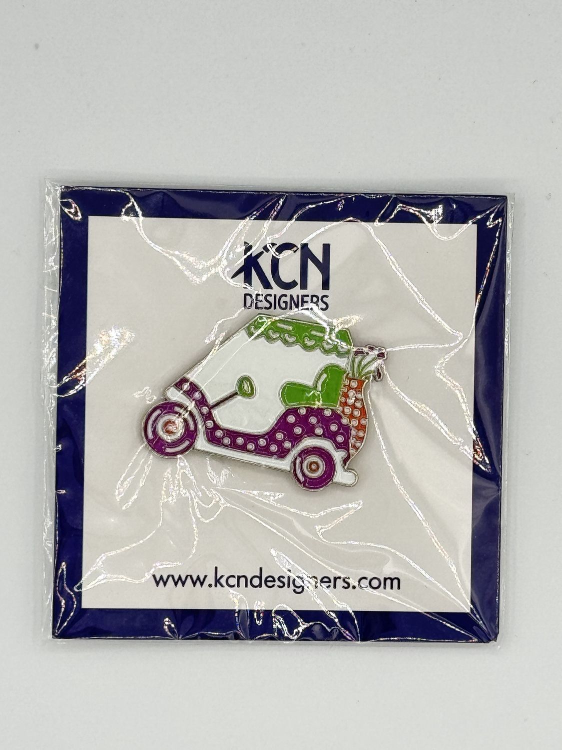 Lavender Golf Cart Needleminder