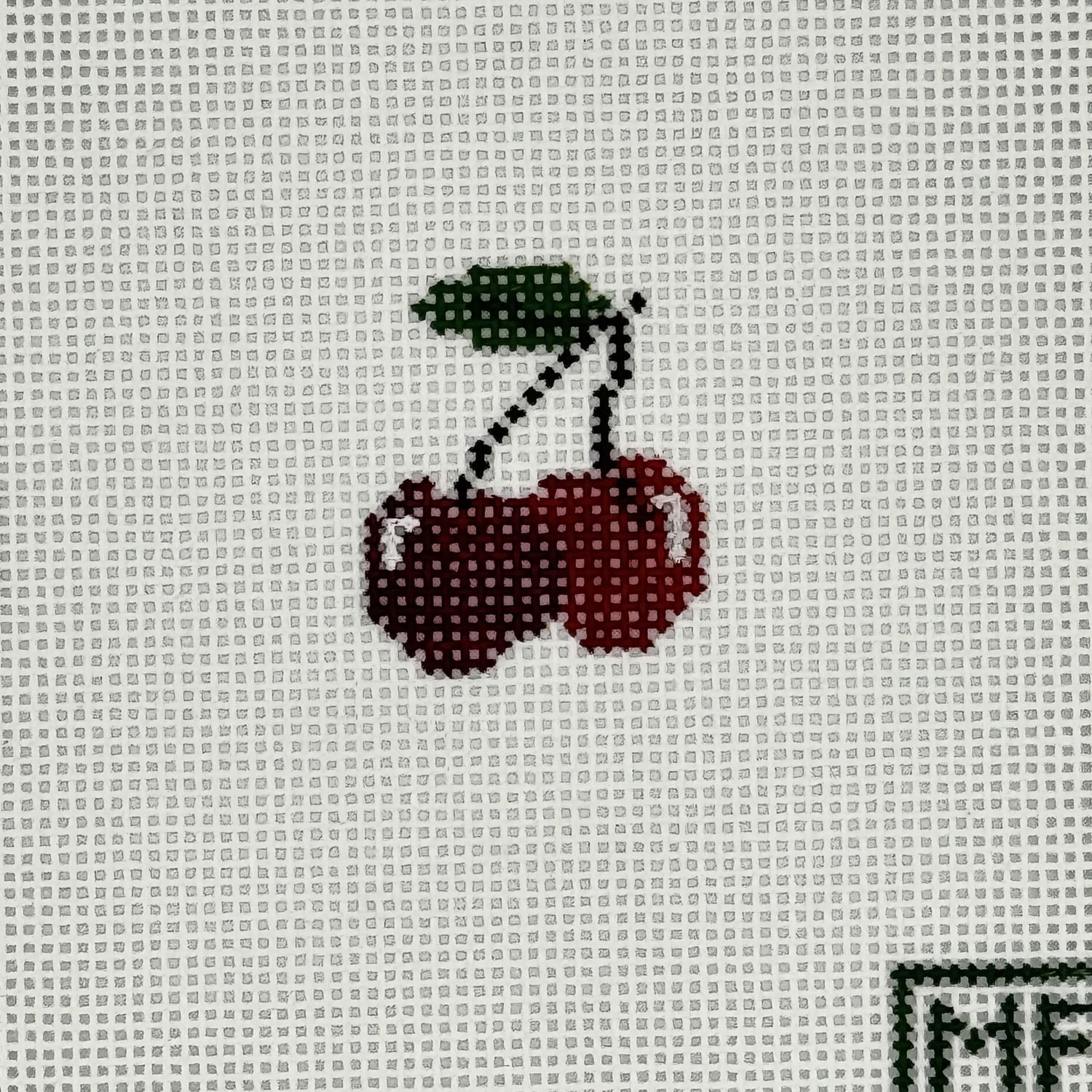 Mini Cherry Bag Tag
