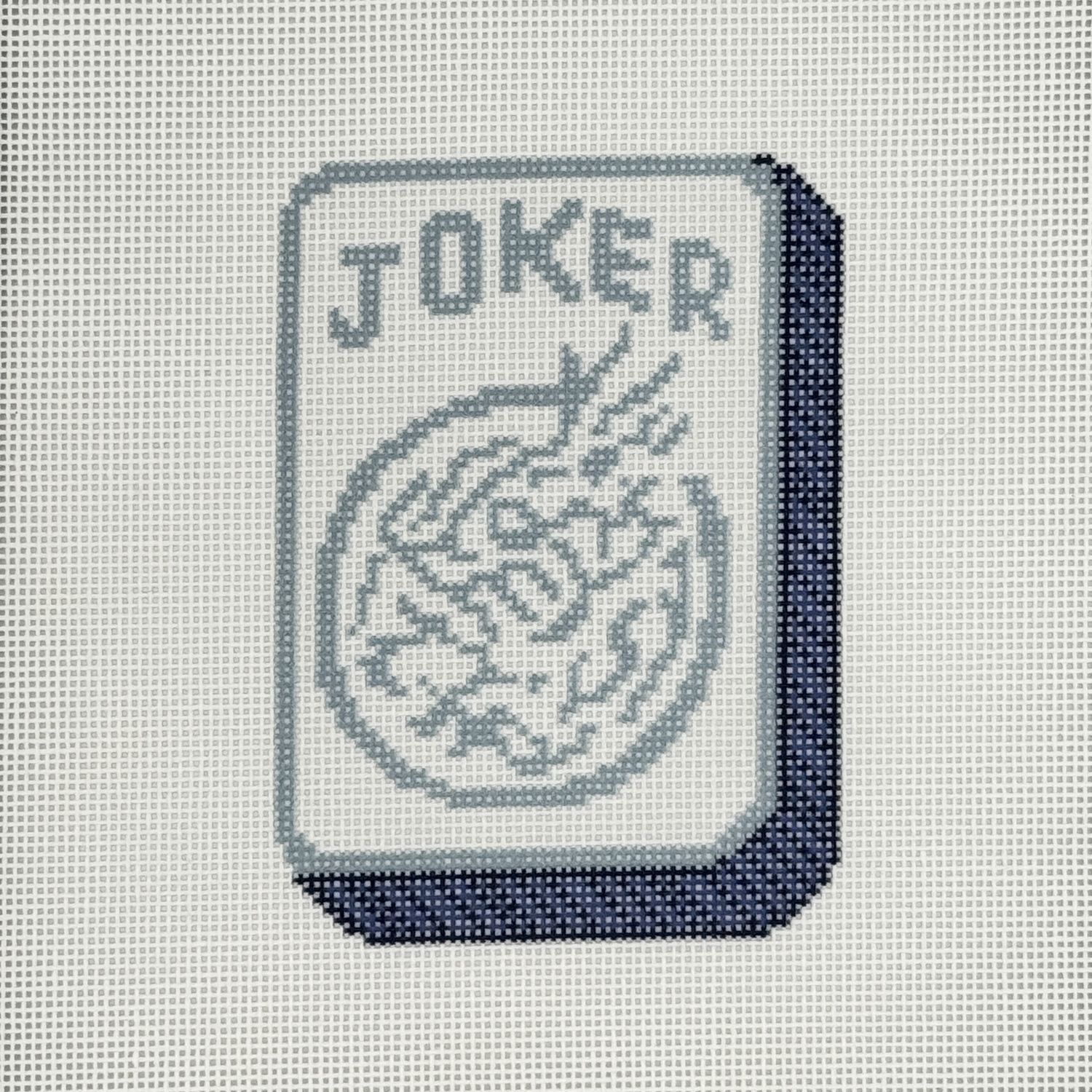 Blue White Mahjong Joker