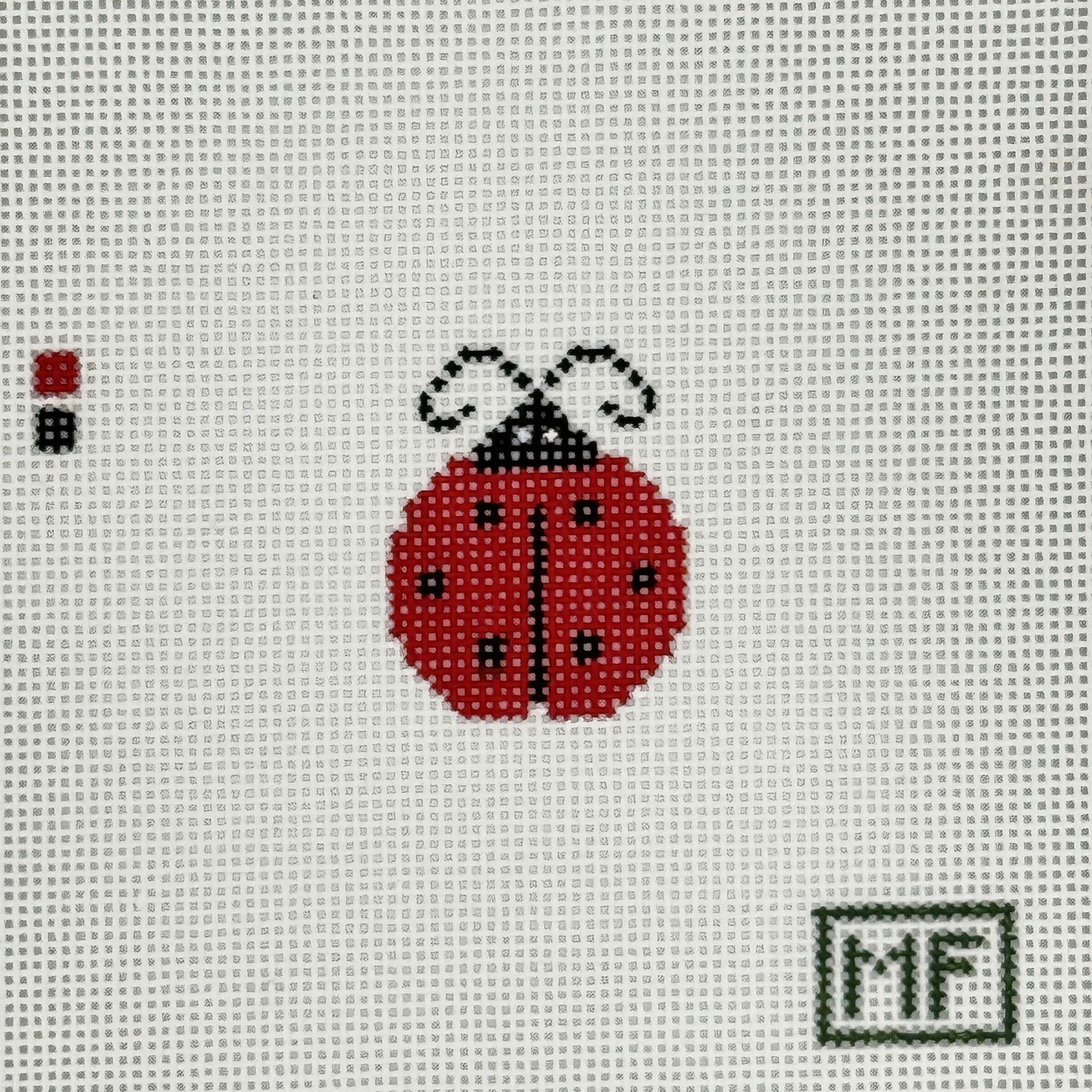 Mini Ladybug Bag Tag